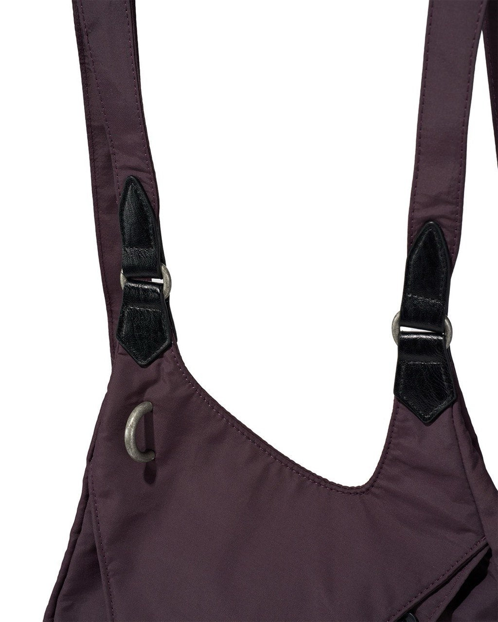 【mschf】BUCKLE STRAP NYLON RUCKSACK - 2 colors