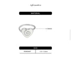 【NFF】heartmaze RING - 2 colors