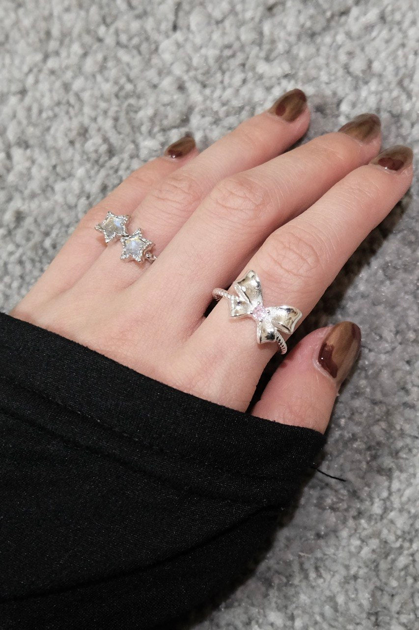 【3amgang】TWIN STAR RING