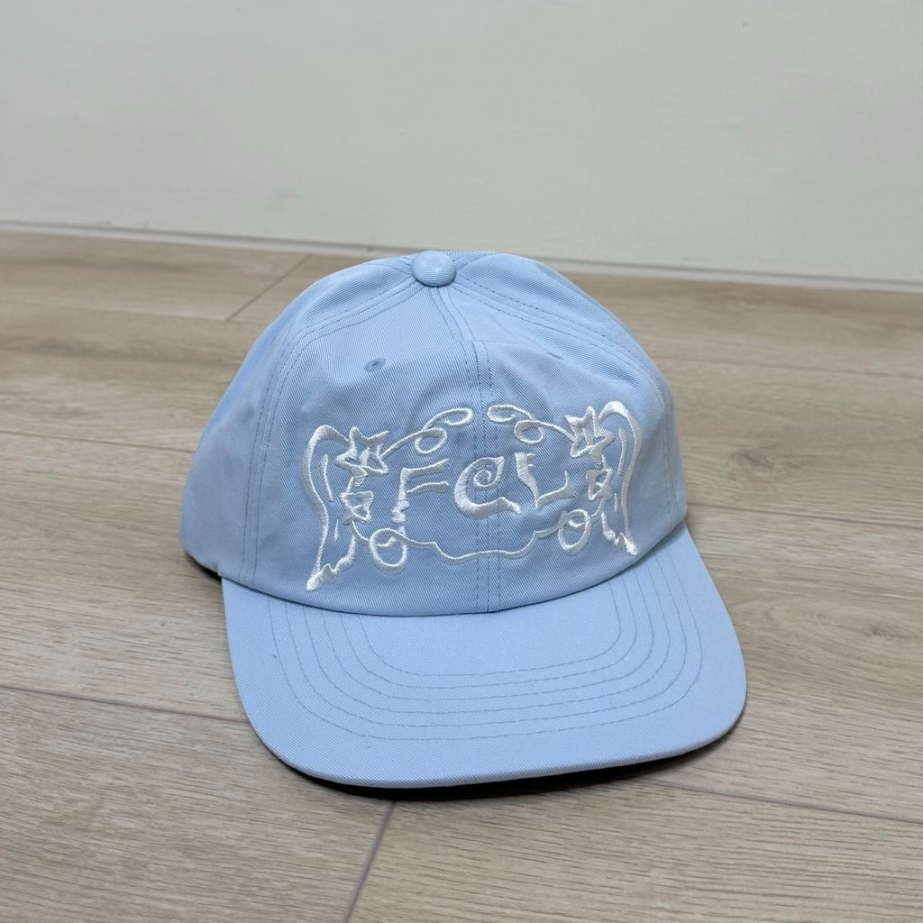 【Fancy Club】YOURS ANGEL CAP [White / Baby blue]