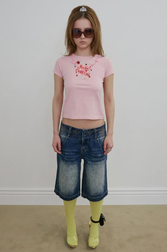 【SCULPTOR】Vine Half Denim Pants - 3 colors
