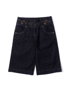 【SCULPTOR】Vine Half Denim Pants - 3 colors