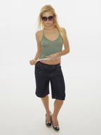 【SCULPTOR】Vine Half Denim Pants - 3 colors