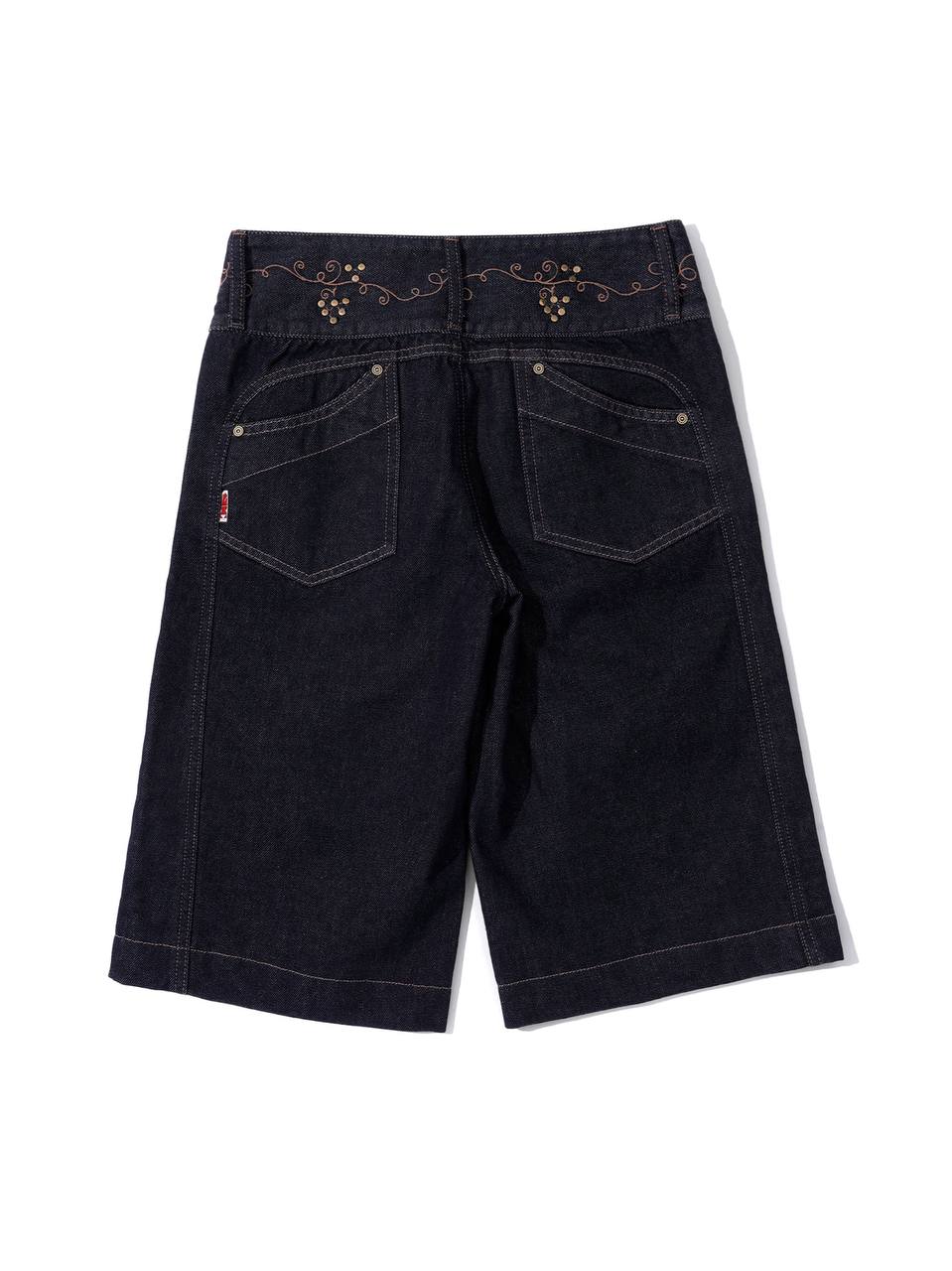 【SCULPTOR】Vine Half Denim Pants - 3 colors
