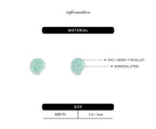 【NFF】eddy earrings - 2 colors