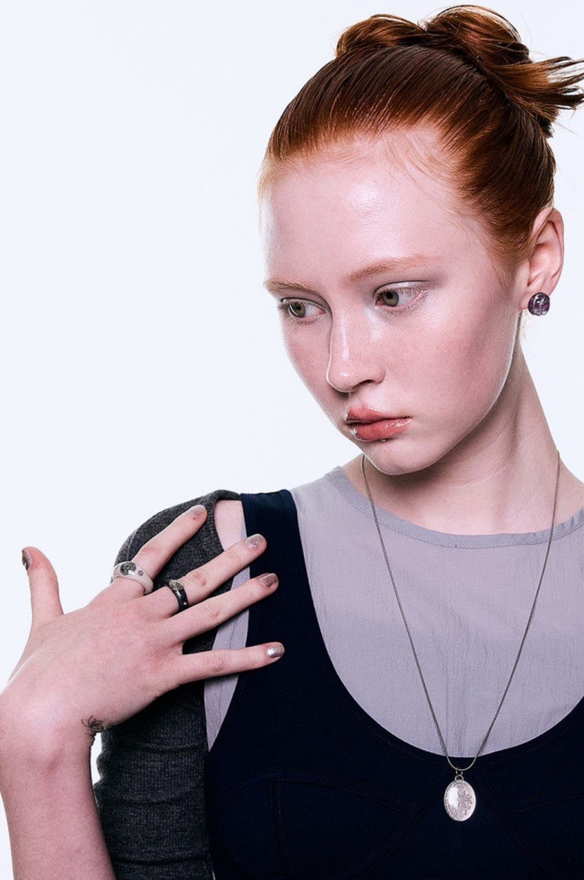 【NFF】moonrise earrings - purple