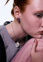 【NFF】moonrise earrings - purple