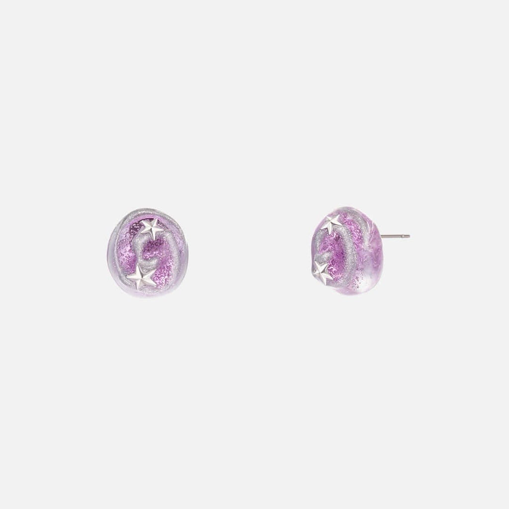 【NFF】moonrise earrings - purple