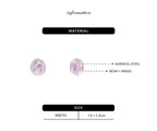 【NFF】moonrise earrings - purple