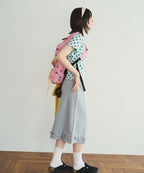 【common gull products】下擺鈕扣荷葉邊五分直筒裙 - 3 colors