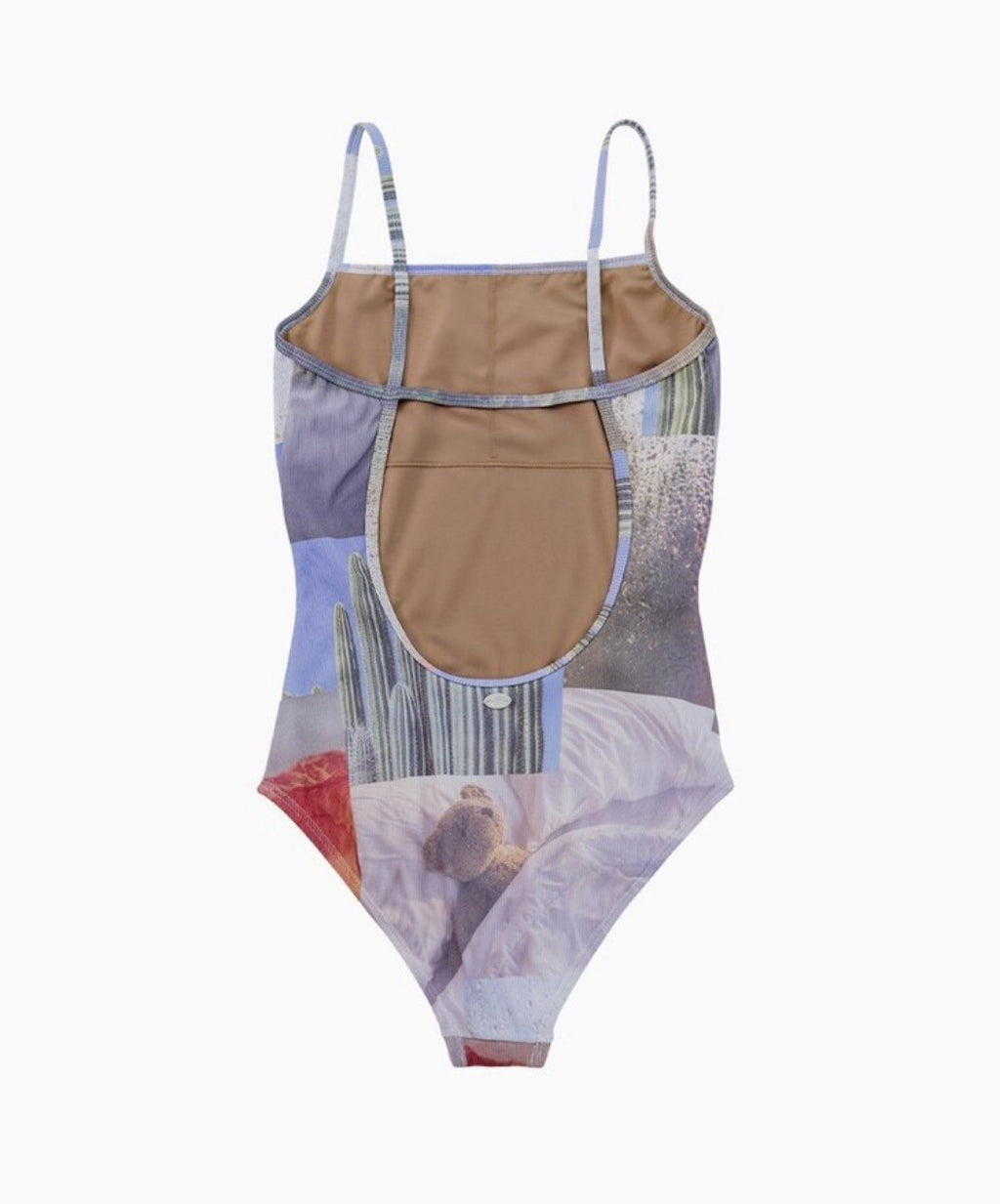 【seasaltsea】COLLAGE RIB SWIM SUIT