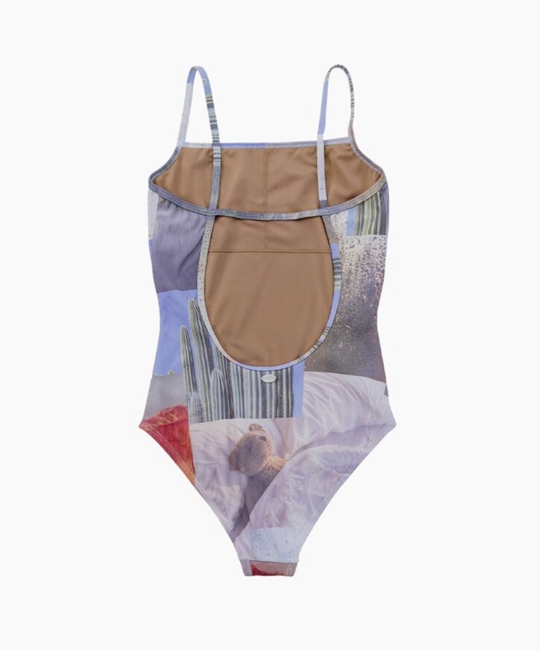【seasaltsea】COLLAGE RIB SWIM SUIT