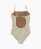 【seasaltsea】ATTENTION RIB SWIM SUIT