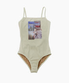 【seasaltsea】ATTENTION RIB SWIM SUIT