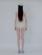【seasaltsea】ATTENTION RIB SWIM SUIT