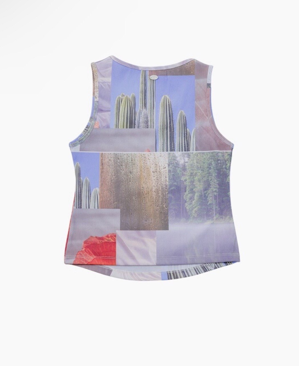 【seasaltsea】COLLAGE RIB TAHK TOP