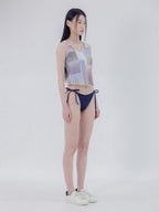 【seasaltsea】COLLAGE RIB TAHK TOP