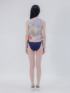 【seasaltsea】COLLAGE RIB TAHK TOP
