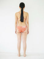 【seasaltsea】REVERSIBLE NEWSPAPER SWIM SUIT - ORANGE