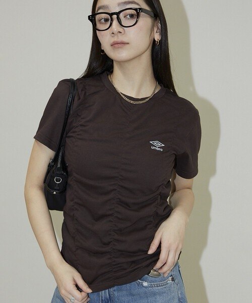 【UMBRO × PUBLUX】褶皺LOGO短袖 - 3 colors