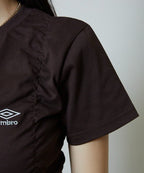 【UMBRO × PUBLUX】褶皺LOGO短袖 - 3 colors