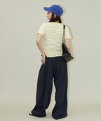 【UMBRO × PUBLUX】褶皺LOGO短袖 - 3 colors