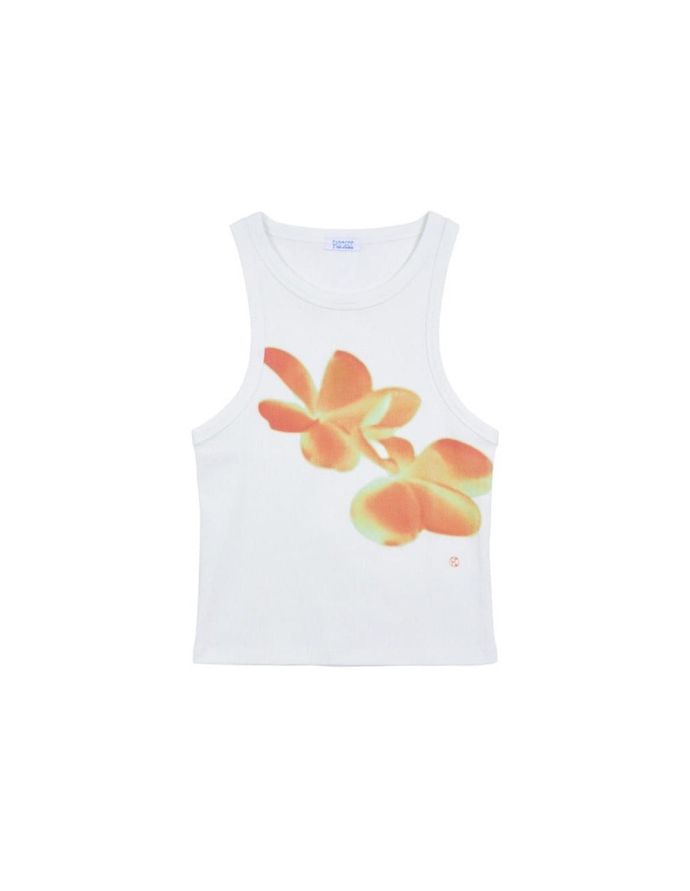 【PISCESS】Flower Sleeveless Top - 4 colors