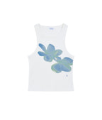 【PISCESS】Flower Sleeveless Top - 4 colors