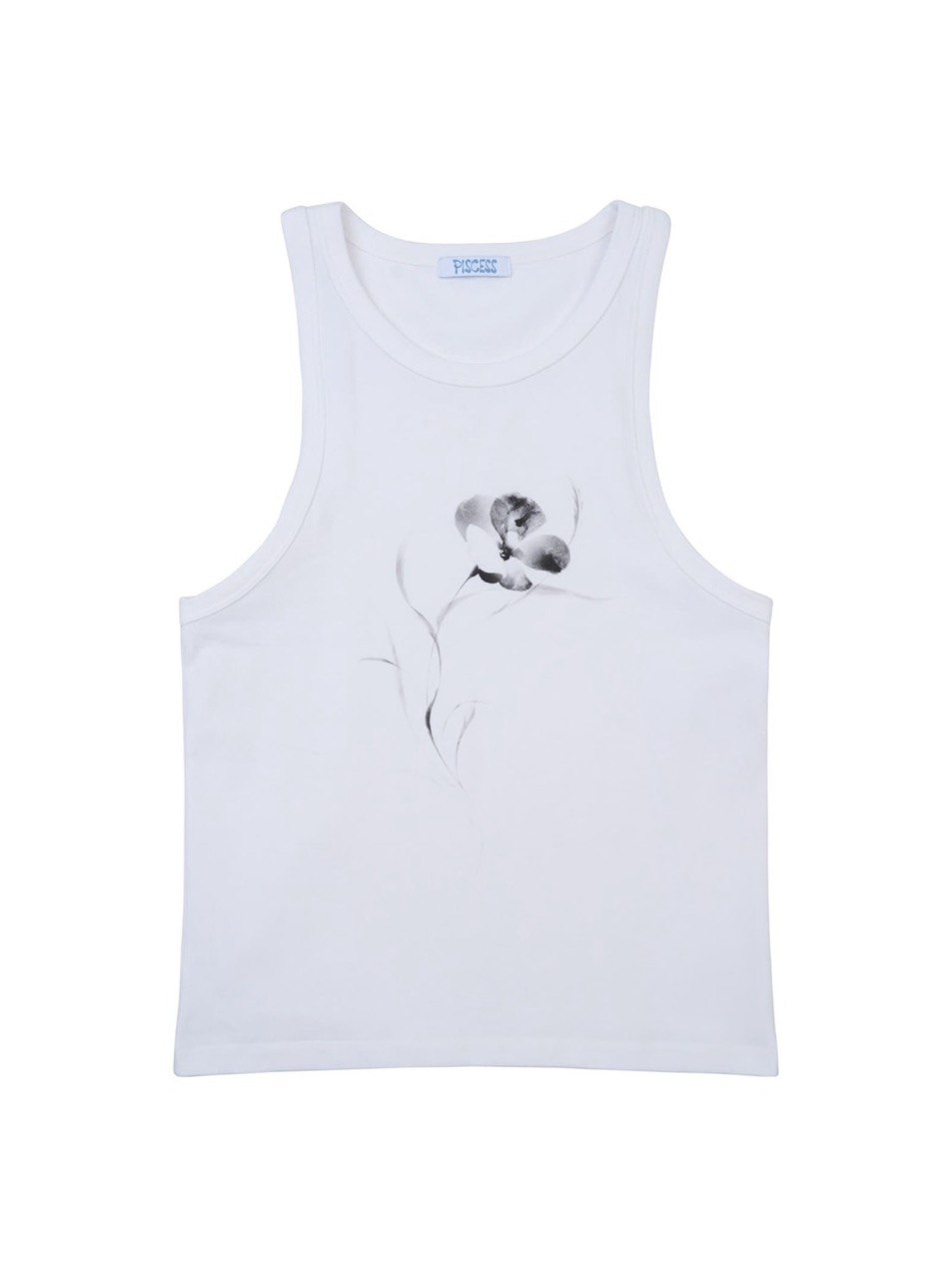 【PISCESS】[X DOY] Big Flower Sleeveless Top - 2 Colors