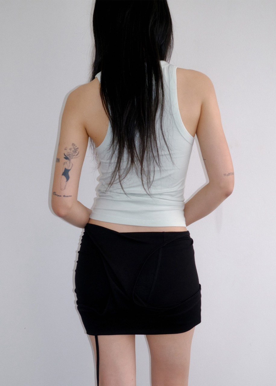 【PISCESS】[X DOY] Big Flower Sleeveless Top - 2 Colors