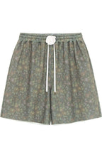 【fa.er.ie】 flower bermuda pants  - 2 colors