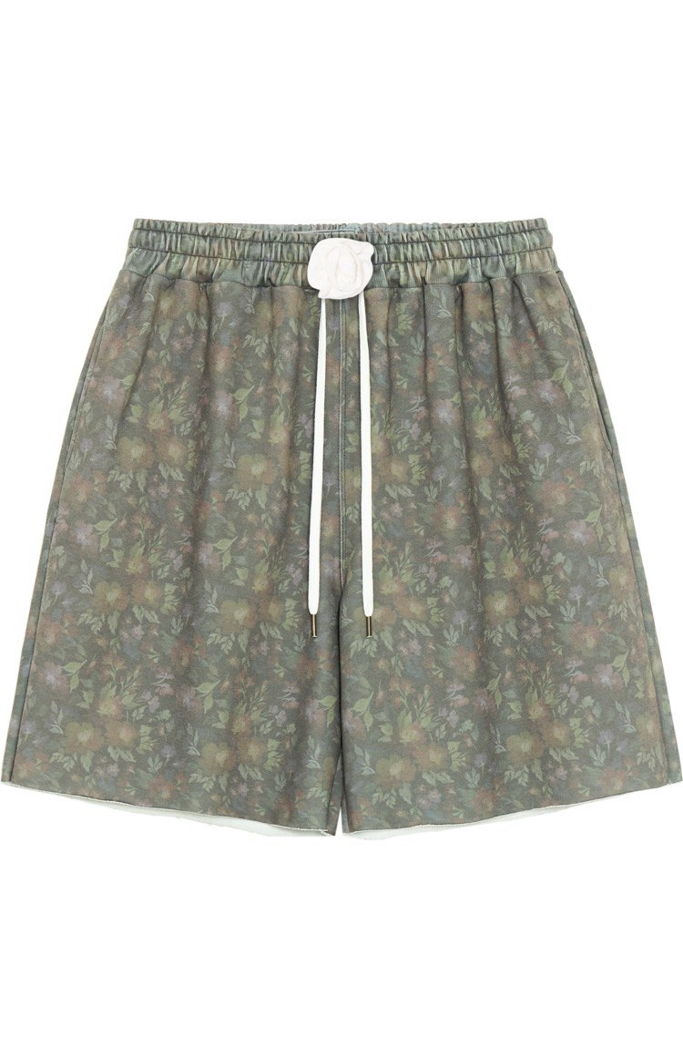 【fa.er.ie】 flower bermuda pants  - 2 colors
