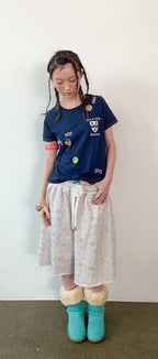 【fa.er.ie】 flower bermuda pants  - 2 colors