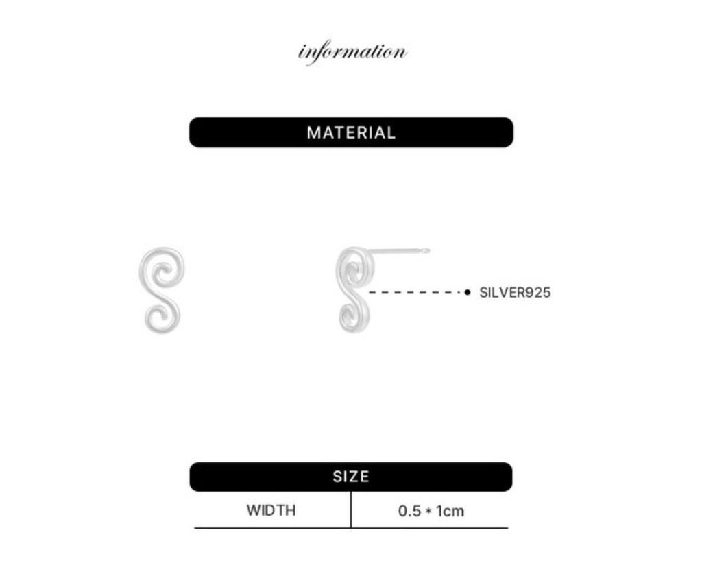 【NFF】silver925 earrings - 2 types