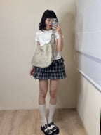 【Leterie】BUCKLE REVERSIBLE SHOULDER BAG [5 colors]
