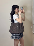 【Leterie】BUCKLE REVERSIBLE SHOULDER BAG [5 colors]
