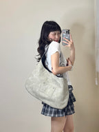 【Leterie】BUCKLE REVERSIBLE SHOULDER BAG [5 colors]