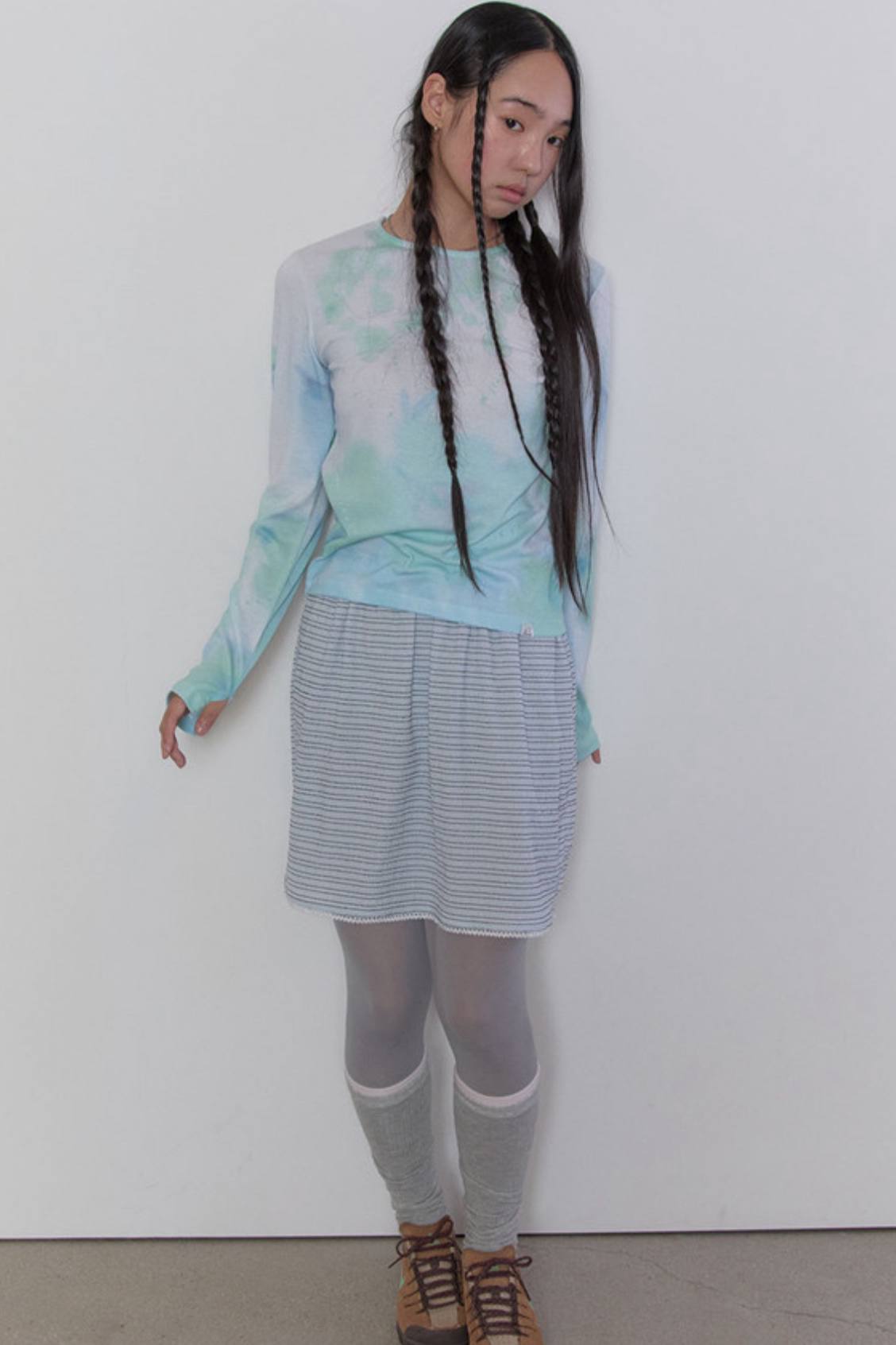 【typeservice】Water Bloom Top [ Mint ]