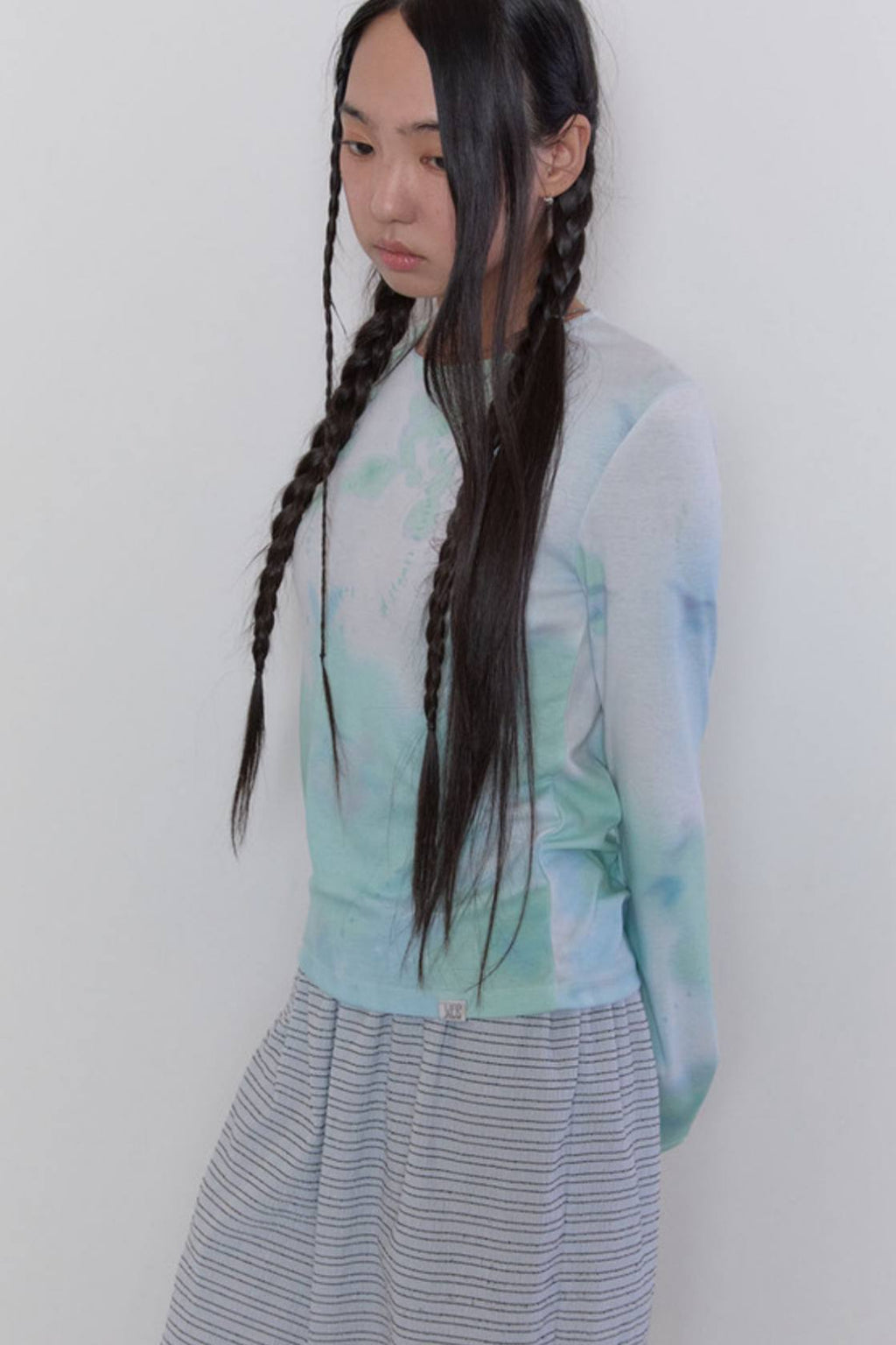 【typeservice】Water Bloom Top [ Mint ]