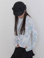 【typeservice】Hazy Petal Top [ White ]