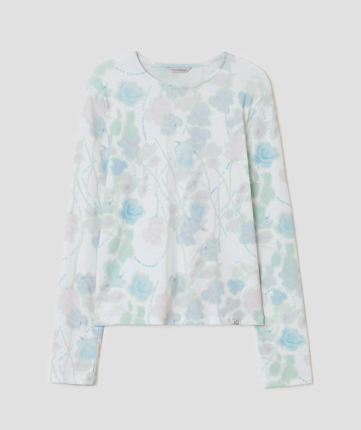 【typeservice】Hazy Petal Top [ White ]