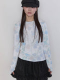 【typeservice】Hazy Petal Top [ White ]