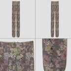 【typeservice】Powder Mist Tights [Brown / Gray ]