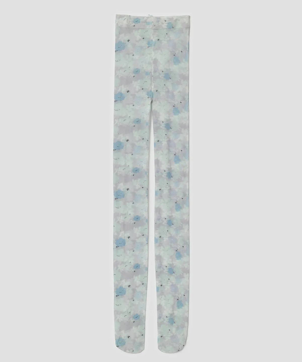 【typeservice】Powder Mist Tights [Brown / Gray ]