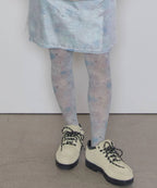 【typeservice】Powder Mist Tights [Brown / Gray ]