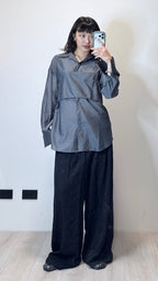 兩件式透明感襯衫