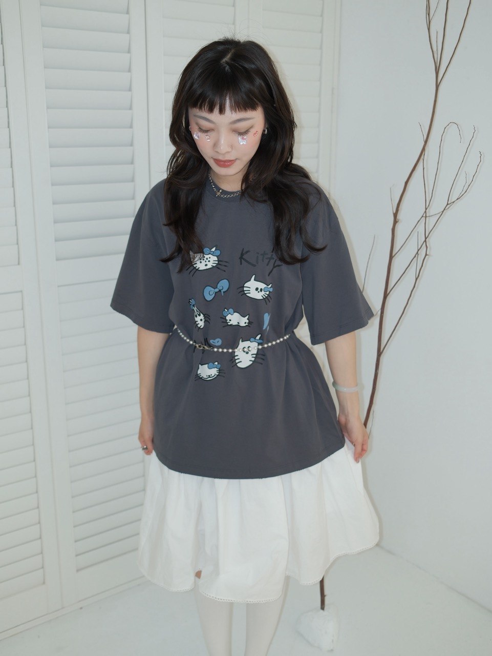 塗鴉kitty短袖