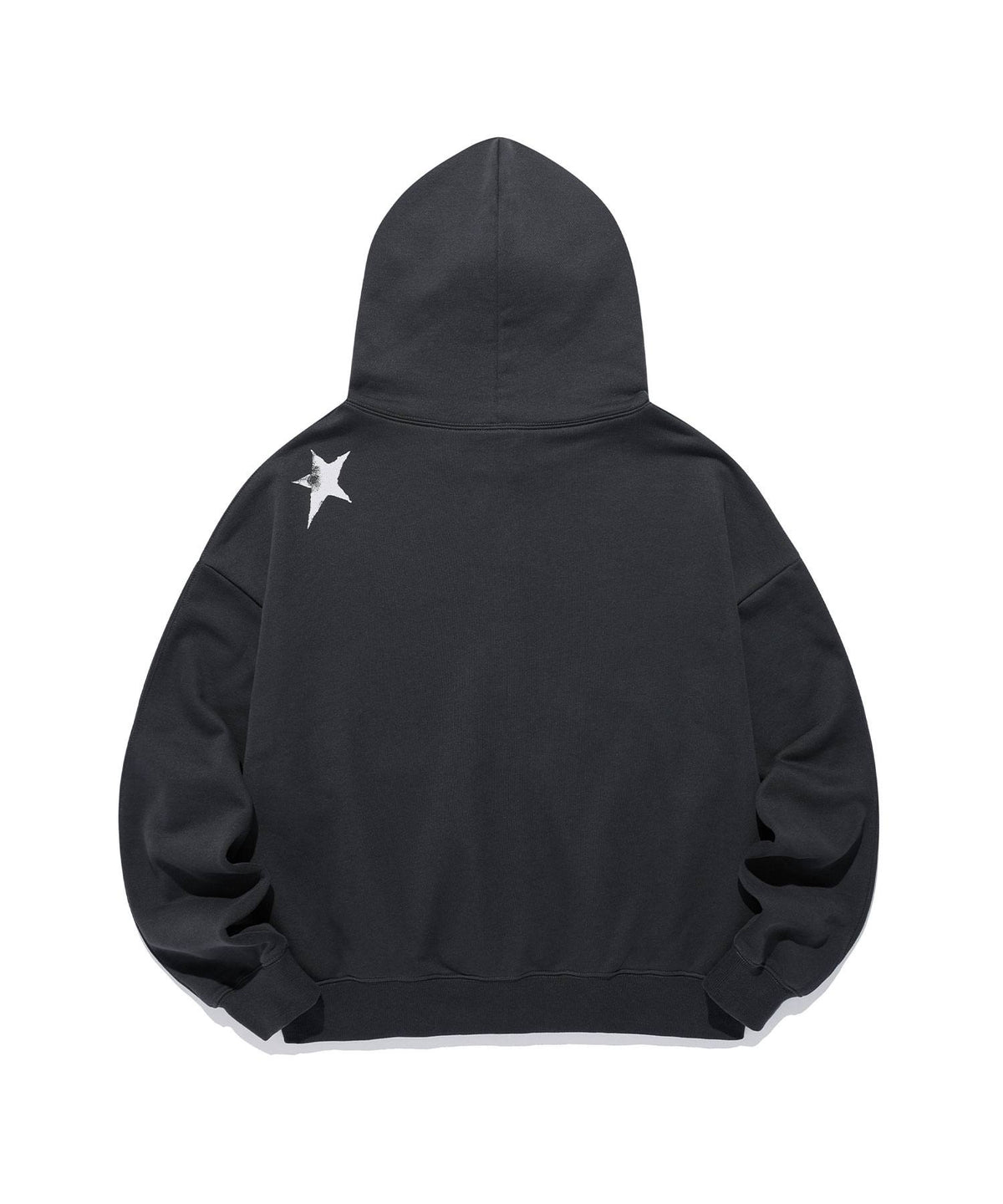 【niceghostclub】jojo's stardust crusaders hoodie zip up [ charcoal ]