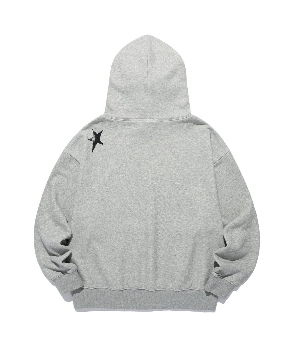 【niceghostclub】jojo's stardust crusaders hoodie [ gray ]