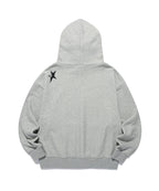 【niceghostclub】jojo's stardust crusaders hoodie [ gray ]